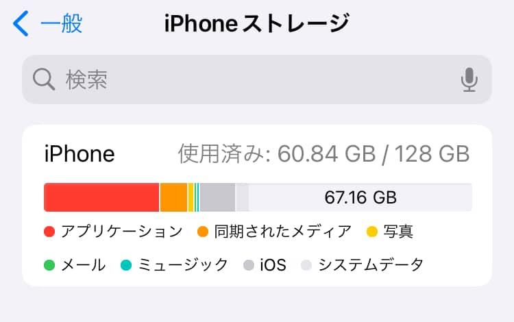 iPhoneのアップデートに必要な容量とは